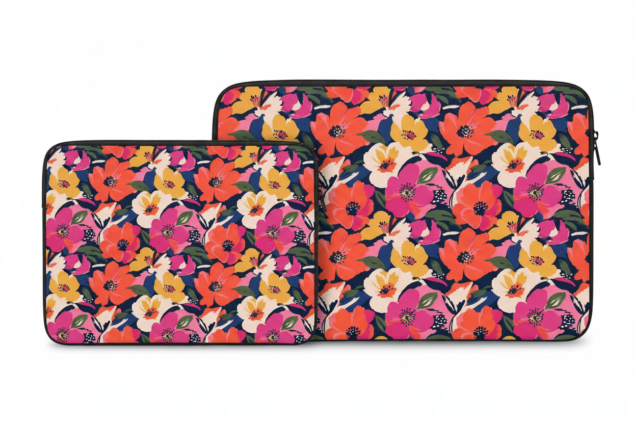 Bespoke Bambina | Wildflower Weave | Protective Laptop Sleeve