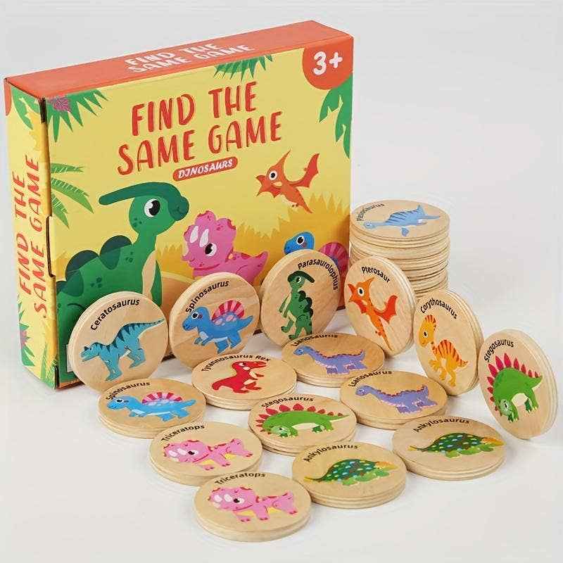 Memory matching game - Dinosaurs