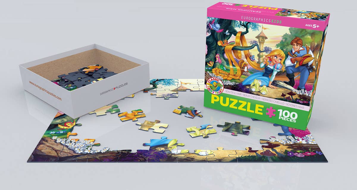 Eurographics Puzzles Canada - Beautiful Hair - Premium Quality