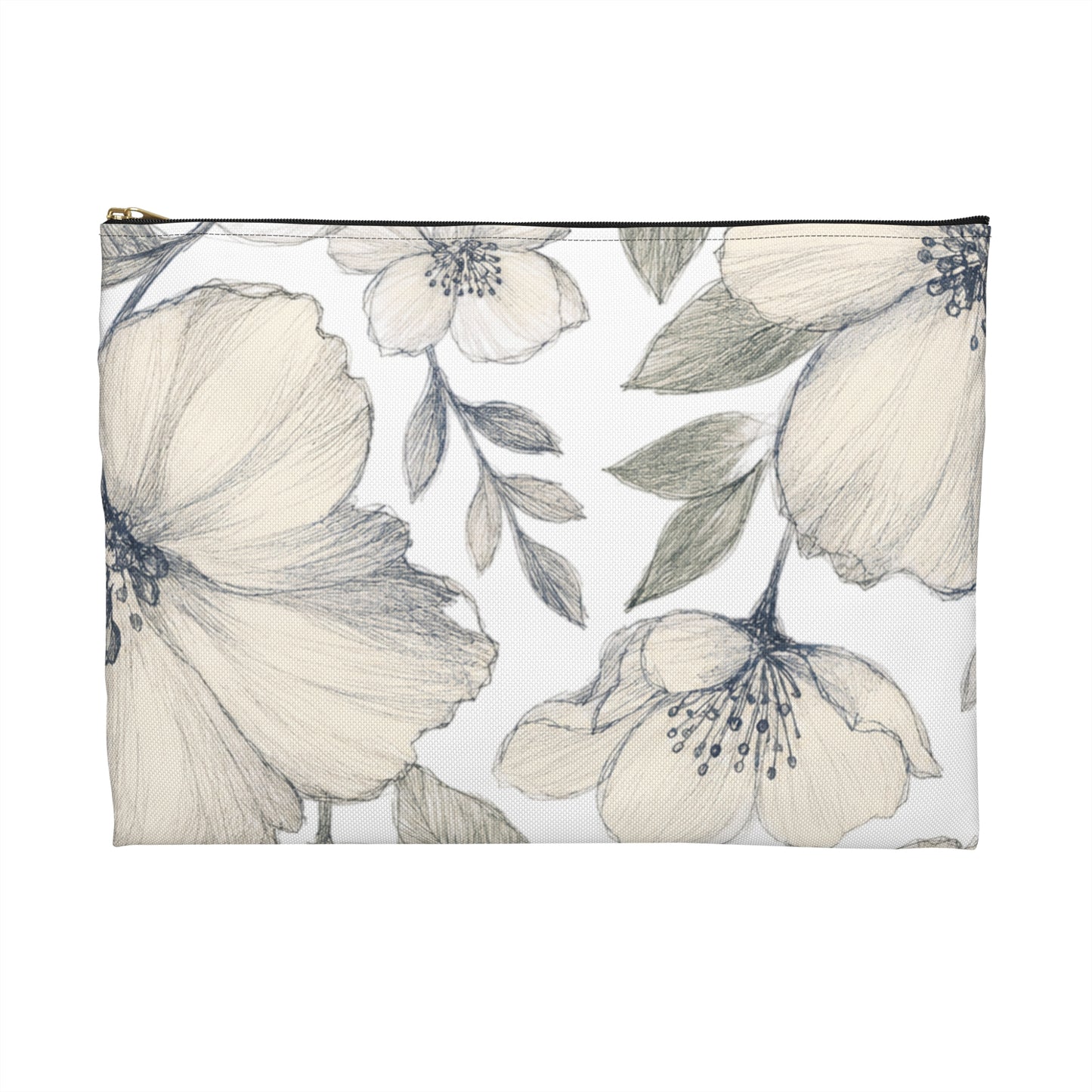 Bespoke Bambina | Gardenia Sketch | Accessory Pouch