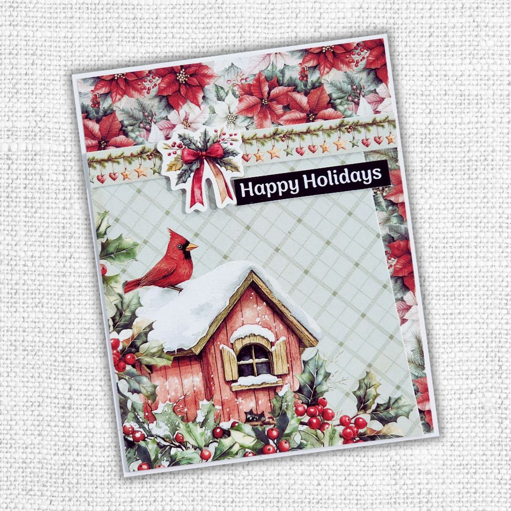 Christmas Tree Farm Papercuts Cardmaking Kit 35439