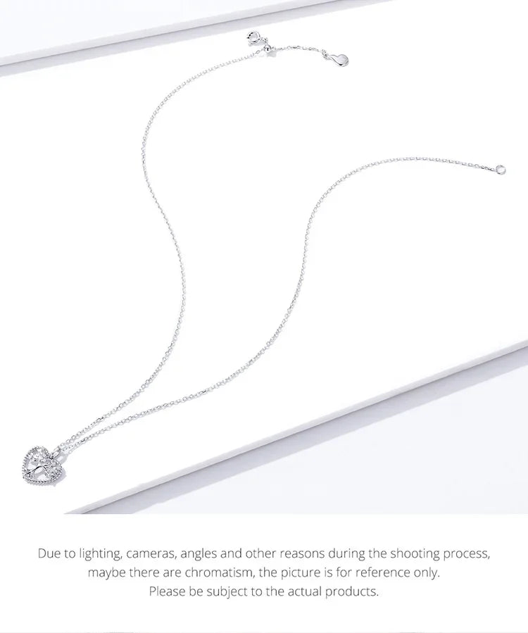 Heart of Nature Sterling Silver Tree of Life Pendant Necklace