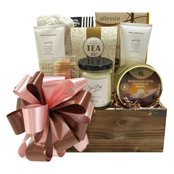 Pure Serenity Scentless Spa | Gift Basket
