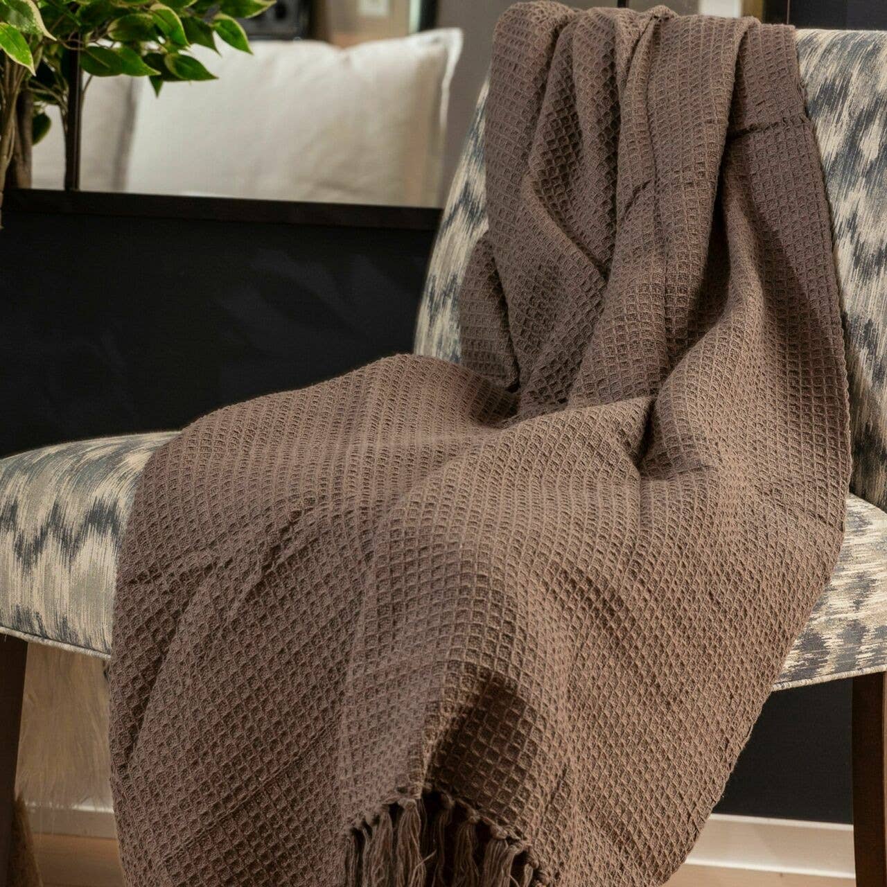 Fabstyles - Fabstyles Honeycomb High Quality Cotton Throw