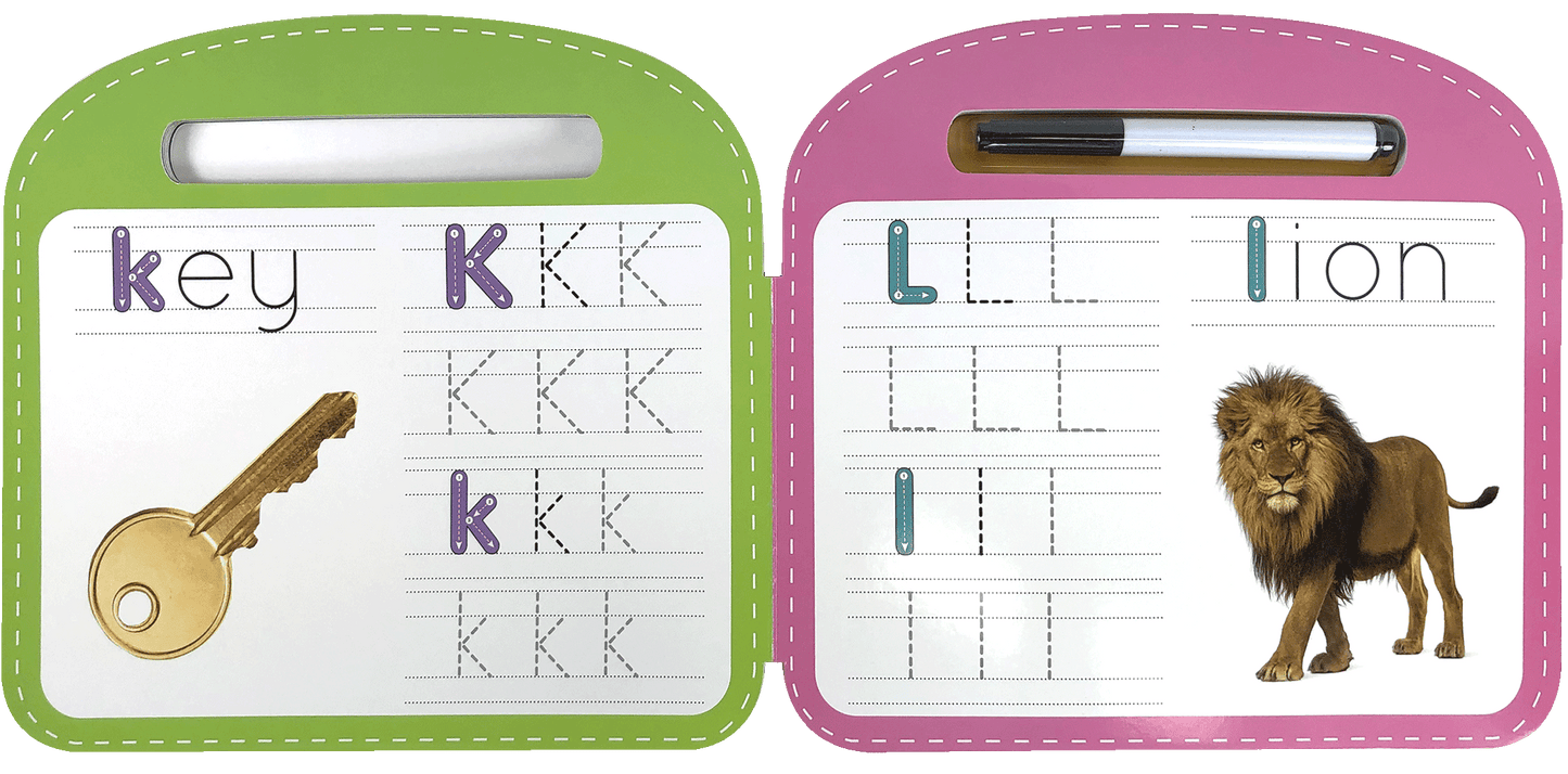 Little Hippo Books - Write & Wipe ABC