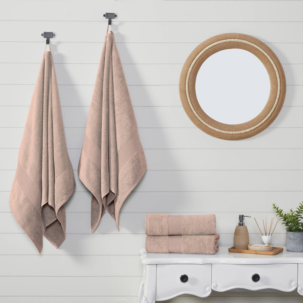 4 Piece Bath Towel Set