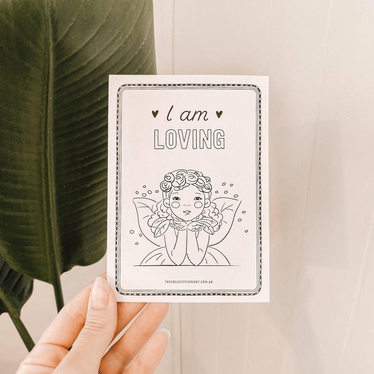 The Creative Sprout - Affirmation Colouring Pages for Kids – Mindfulness Activity