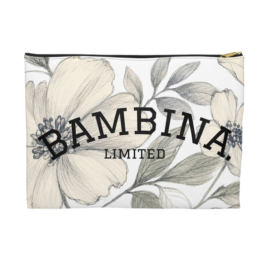 Bespoke Bambina | Gardenia Sketch | Accessory Pouch