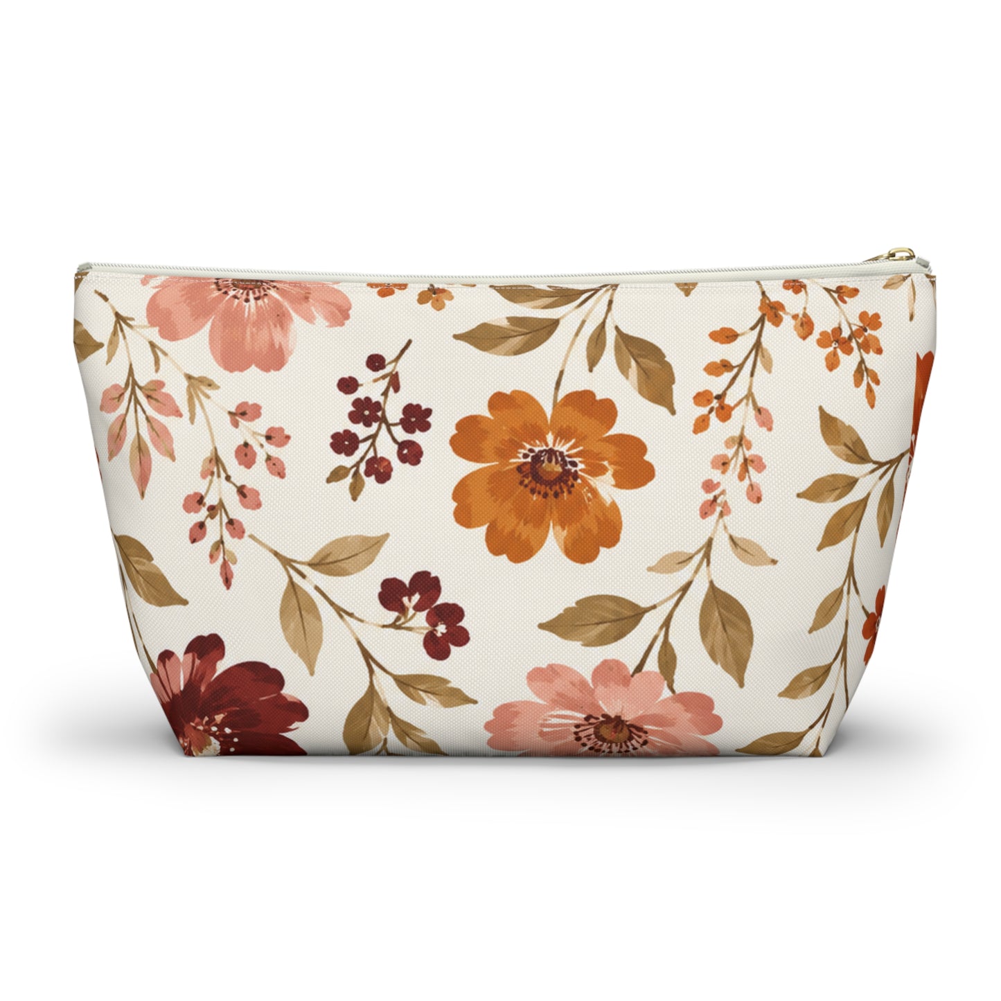 Accessory Pouch w T-bottom| Fall Bloom | The Bespoke Bambina