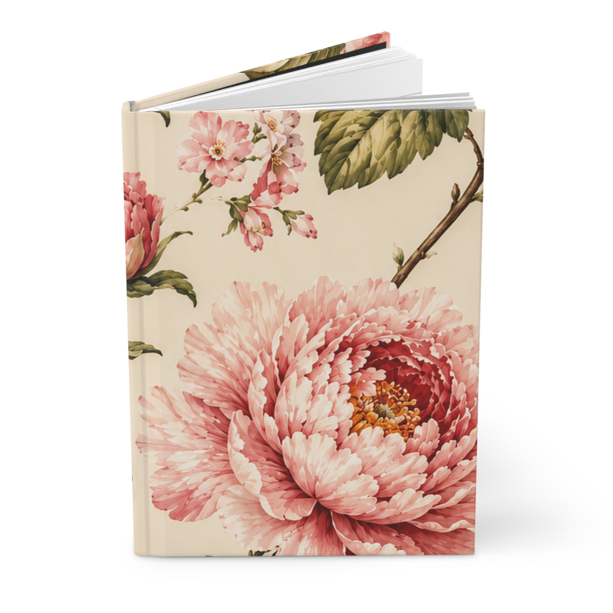 The Bespoke Bambina | Pink Peony | Hardcover Journal