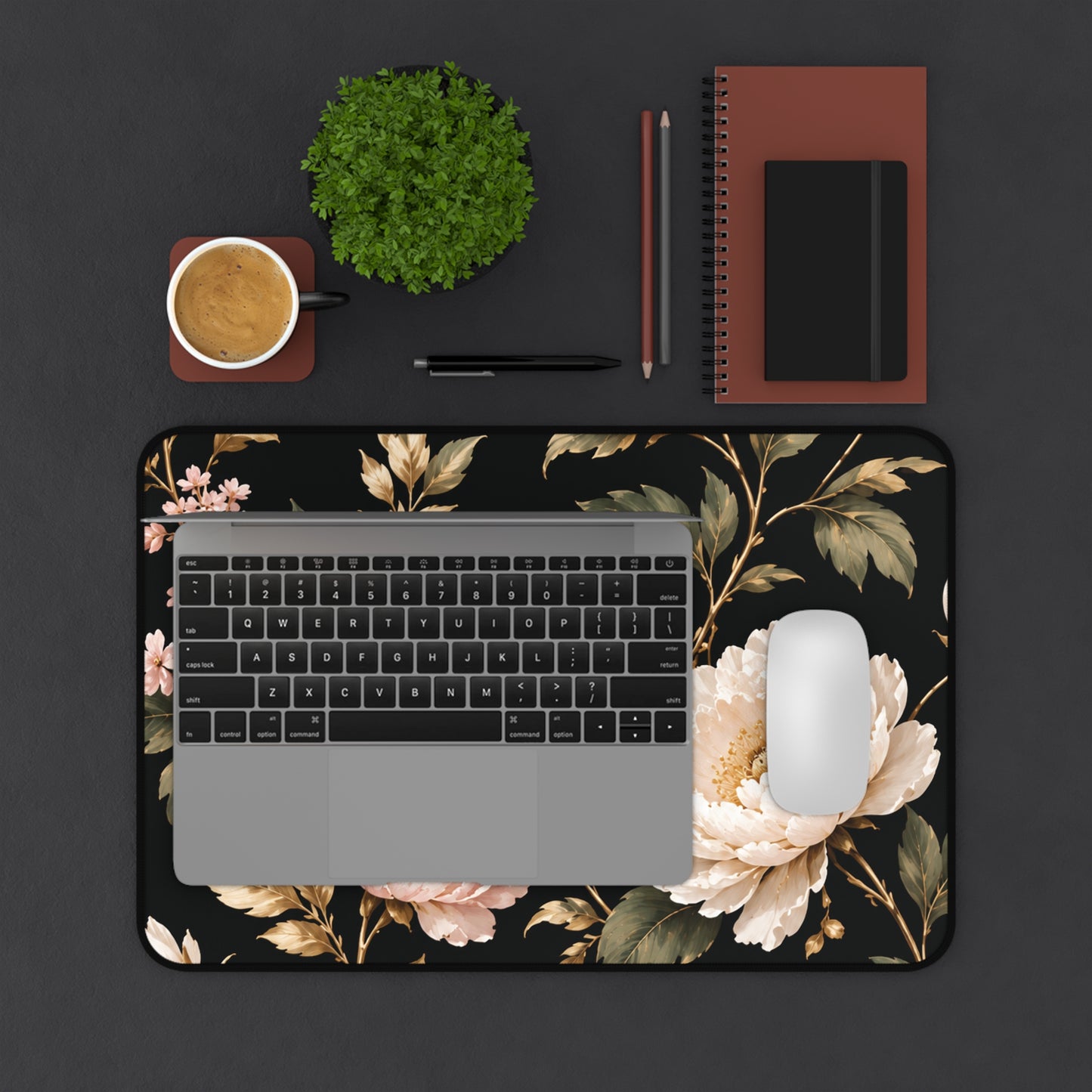Bespoke Bambina | Peony Princess | Desk Mat