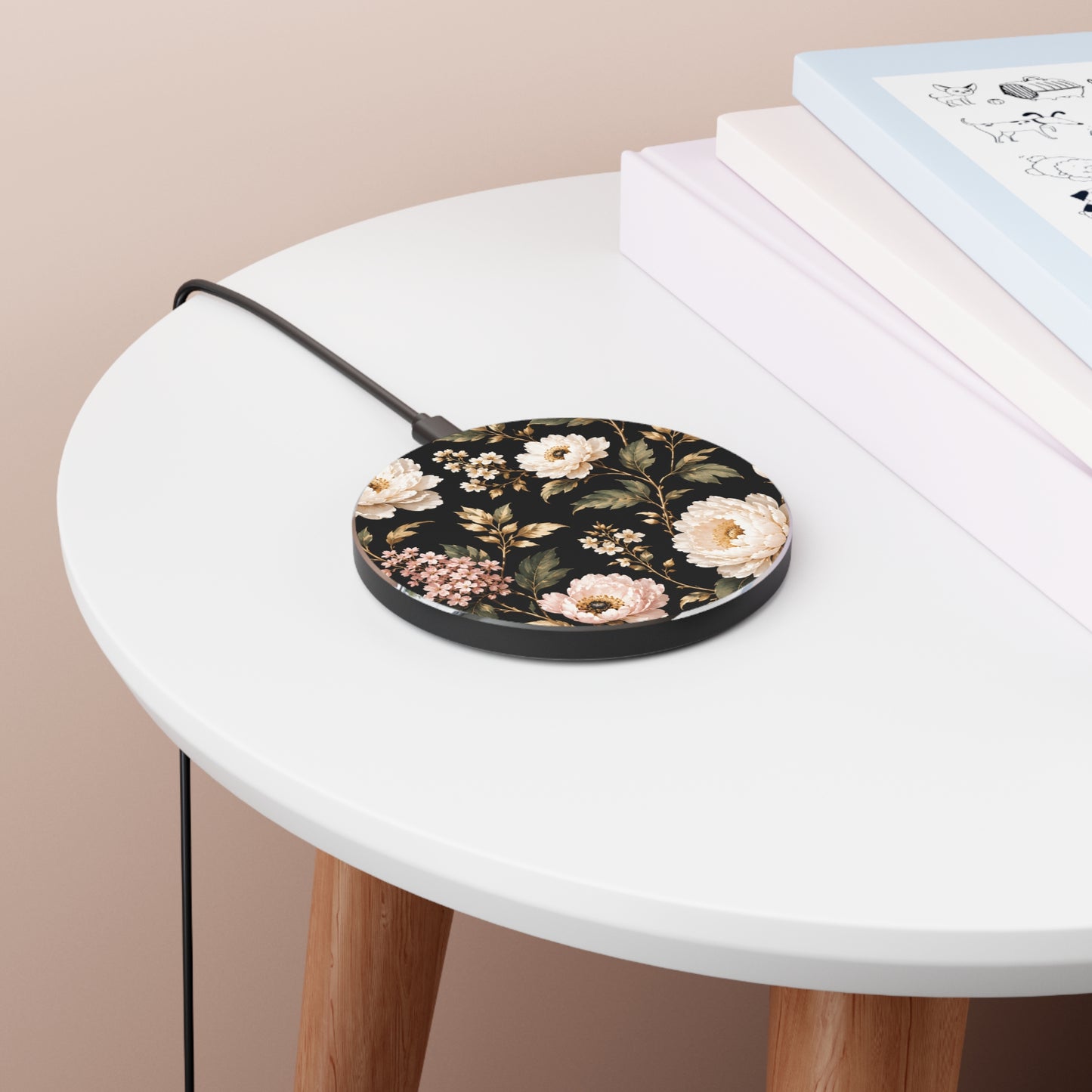 Bespoke Bambina | Peony Princess | Wireless Charger