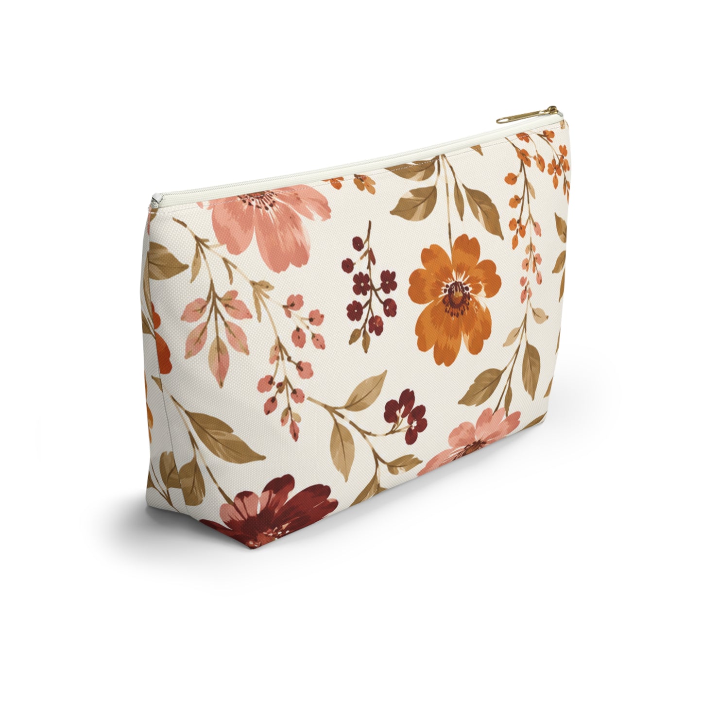 Accessory Pouch w T-bottom| Fall Bloom | The Bespoke Bambina