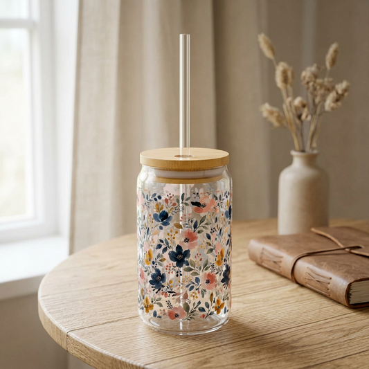 The Bespoke Bambina | Orchid Ink | Sipper Glass, 16oz
