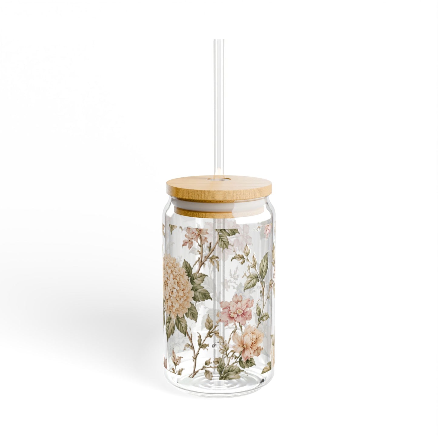 Heirloom Bloom | Sipper Glass, 16oz