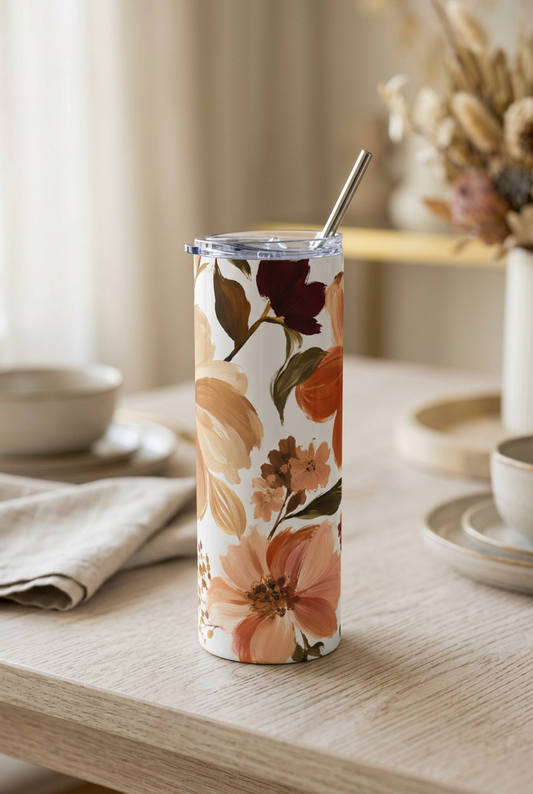 Stainless Steel Tumbler, 20oz | Rosewood Dream