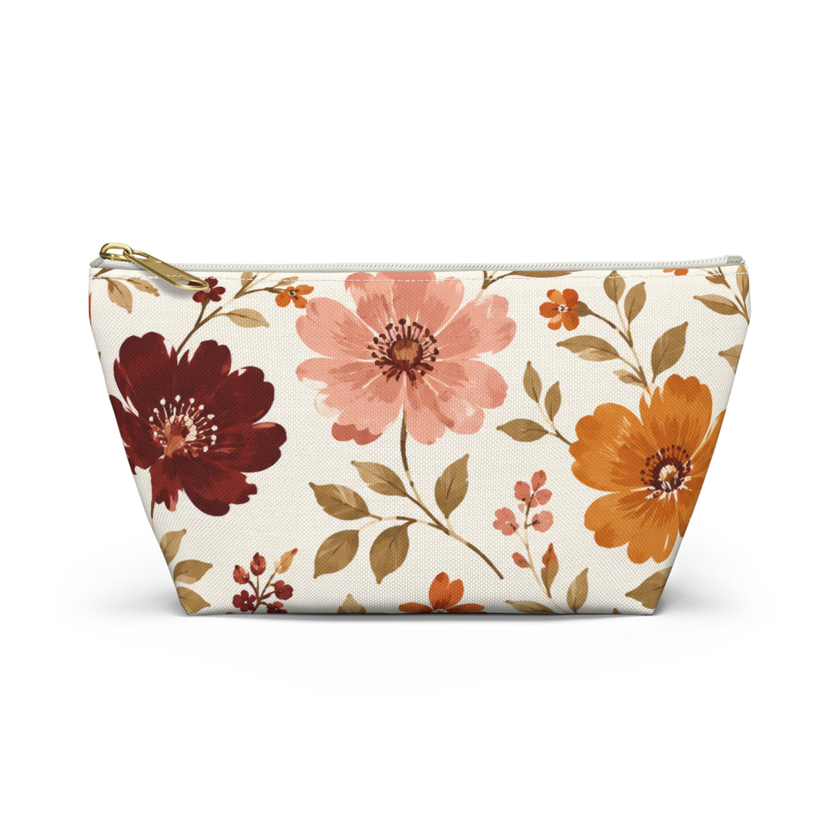 Accessory Pouch w T-bottom| Fall Bloom | The Bespoke Bambina