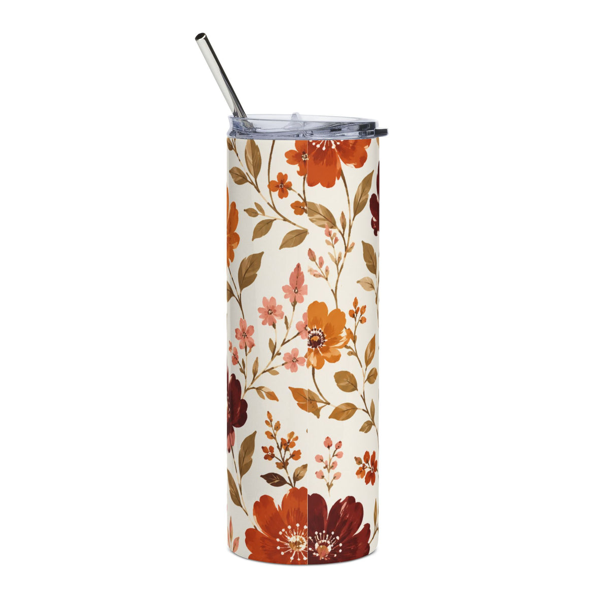 Stainless Steel Tumbler, 20oz | Fall Bloom