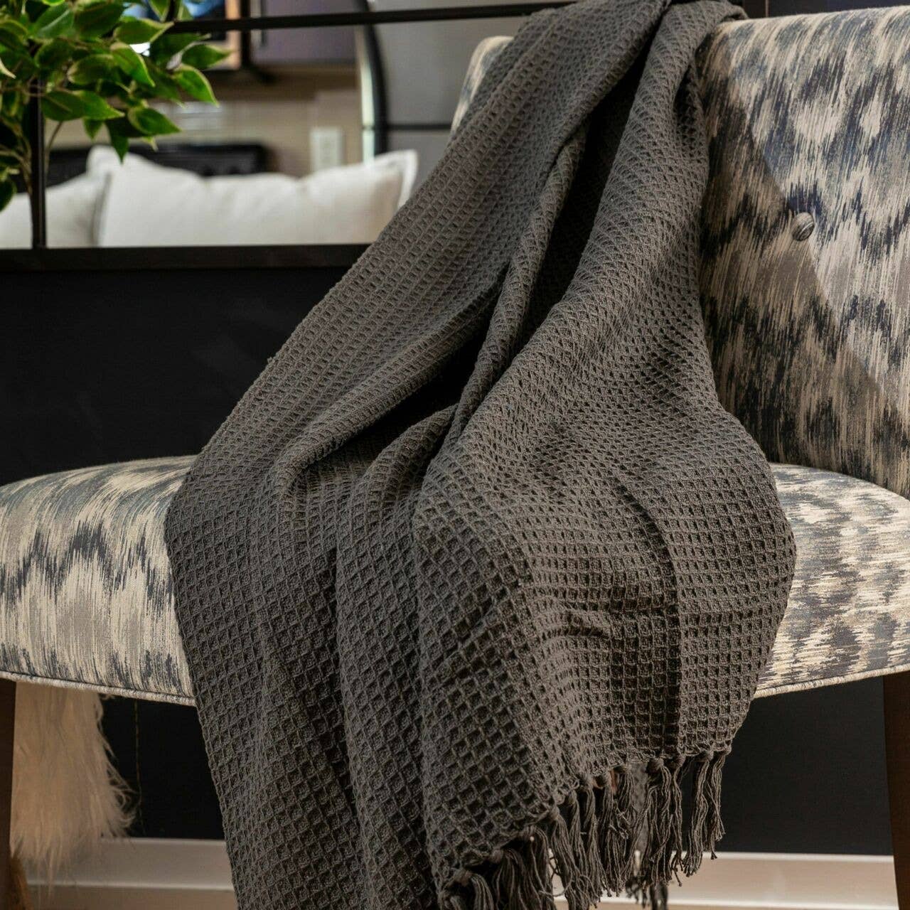 Fabstyles - Fabstyles Honeycomb High Quality Cotton Throw