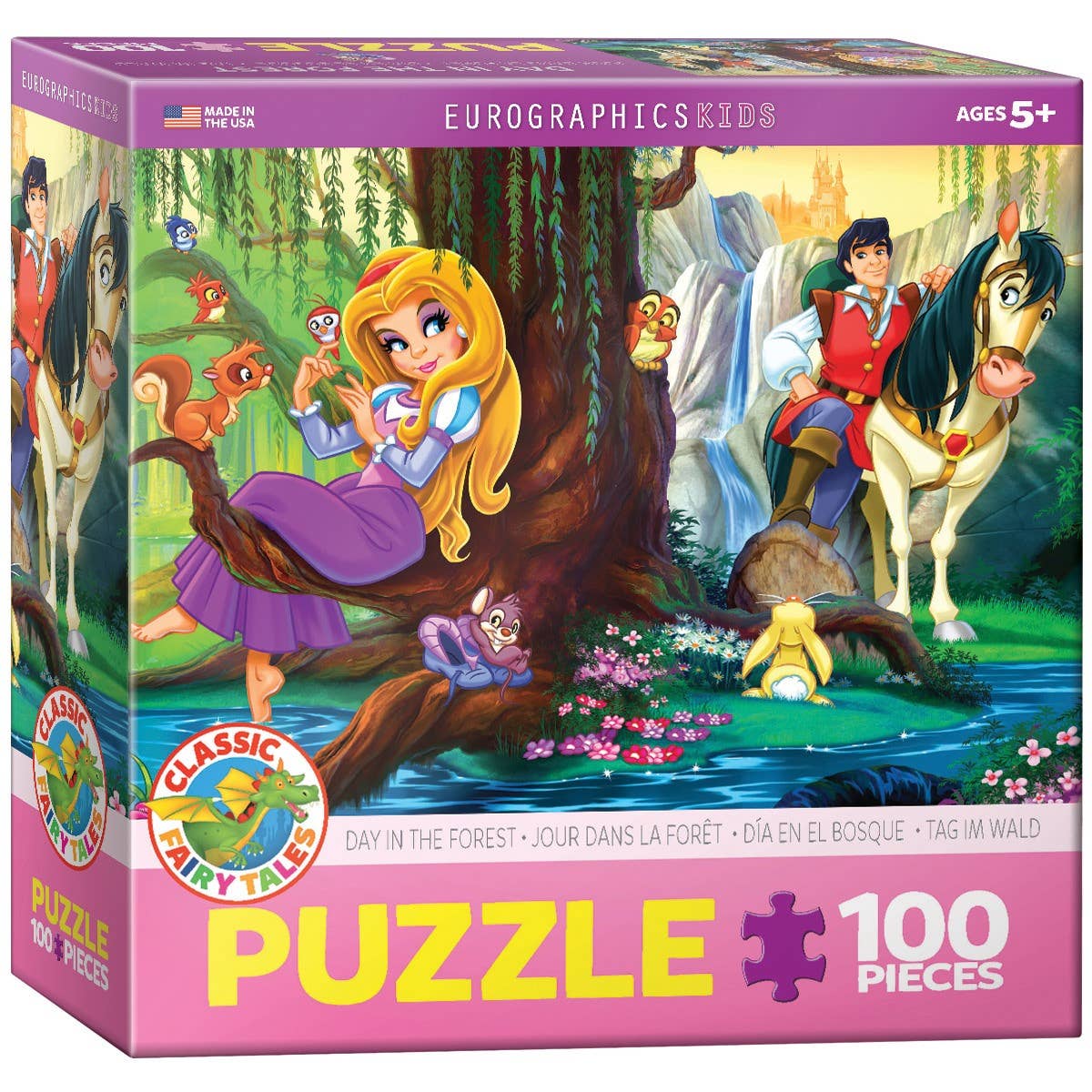 Eurographics Puzzles Canada - Day in the Forest - Premium Quality