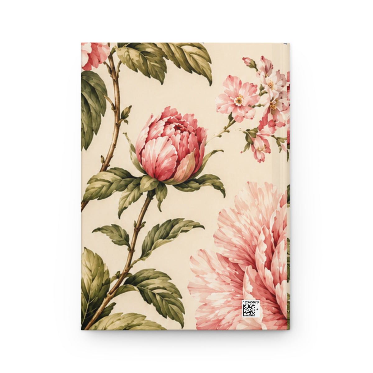 The Bespoke Bambina | Pink Peony | Hardcover Journal