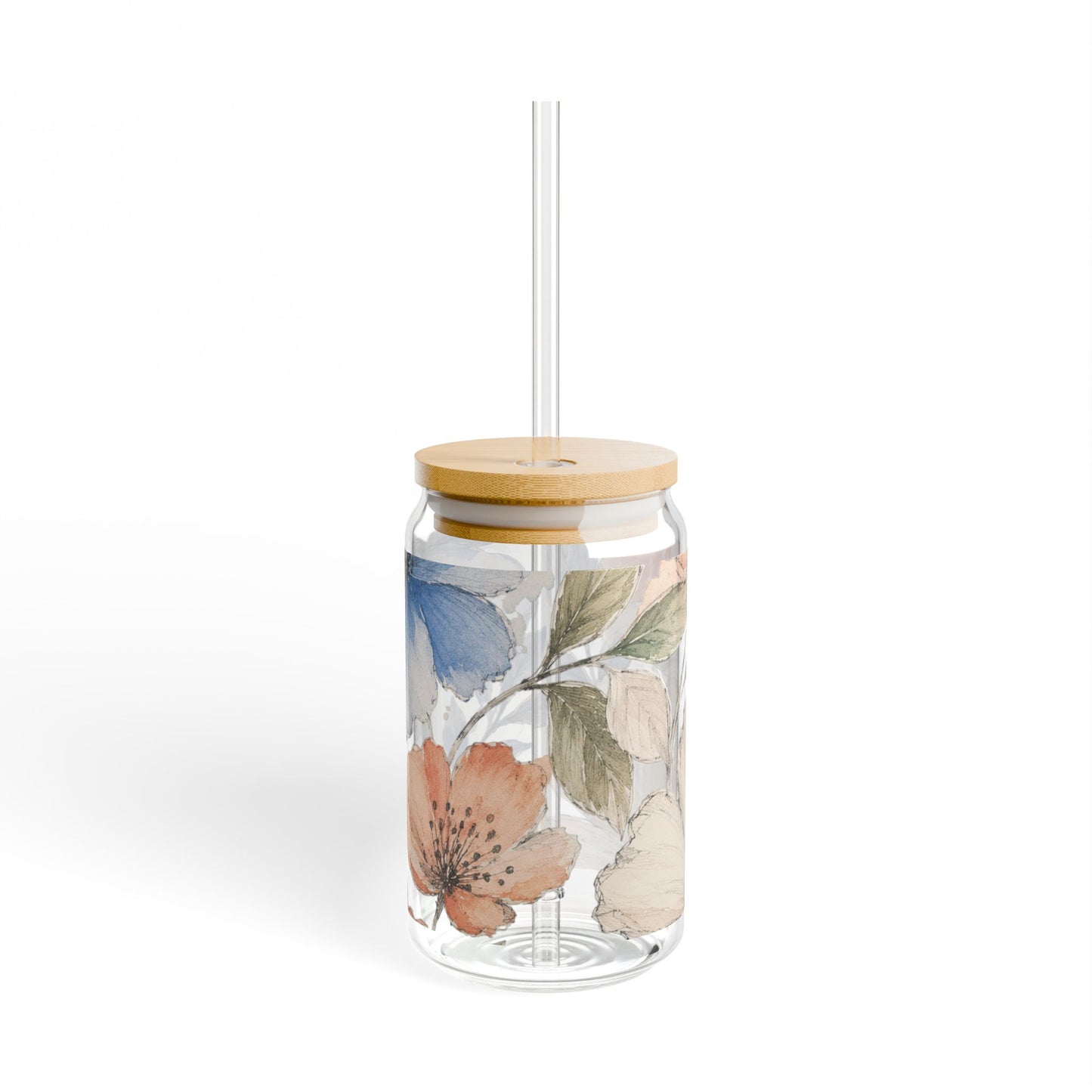 Petal Weave | Sipper Glass, 16oz