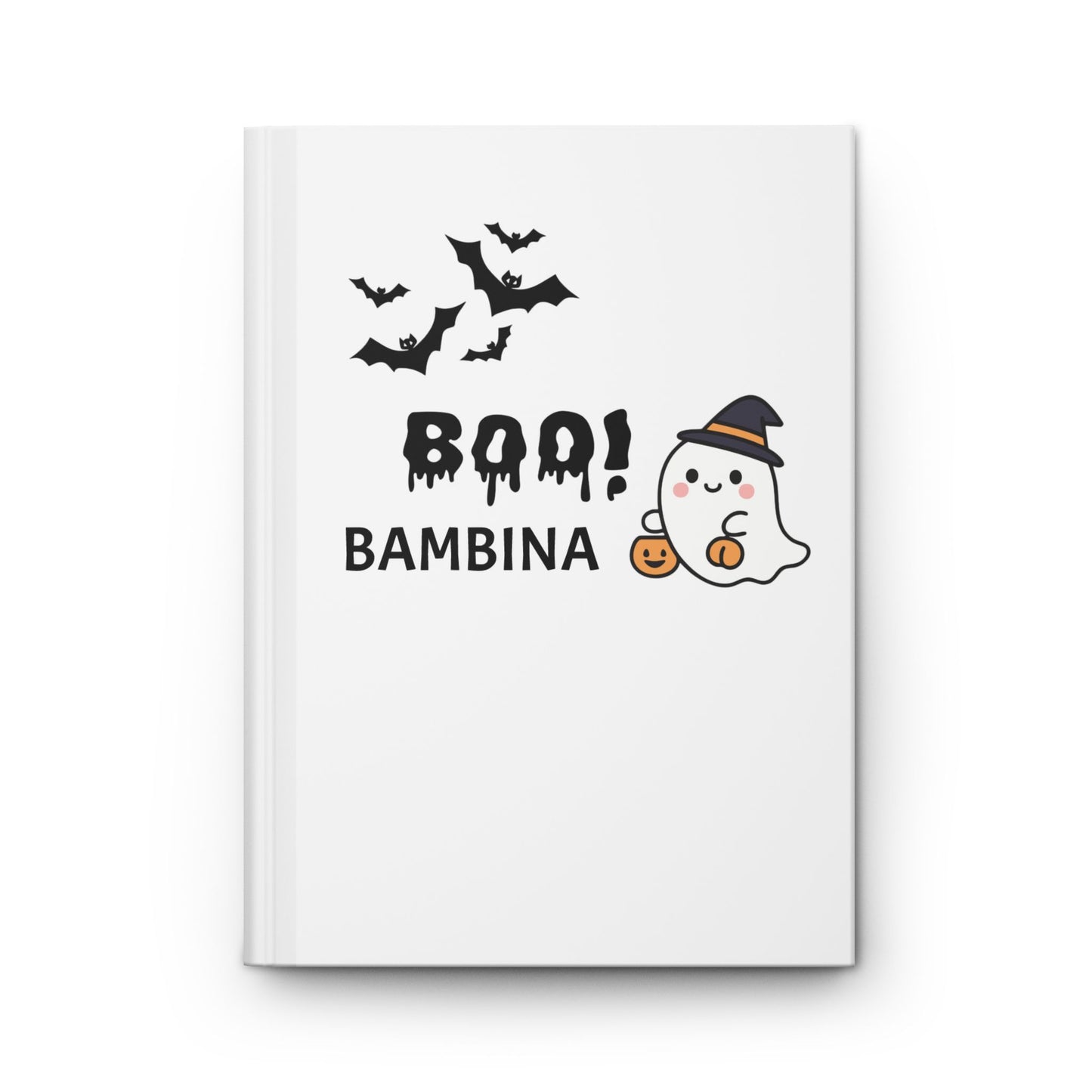 Halloween Ghost | Hardcover Journal | The Bespoke Bambina