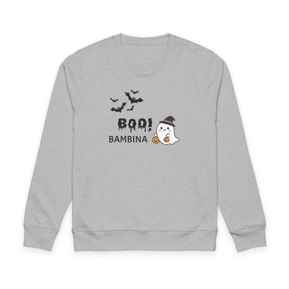 The Bespoke Bambina | Ghost Halloween Organic Mid-Weight Sweatshirt