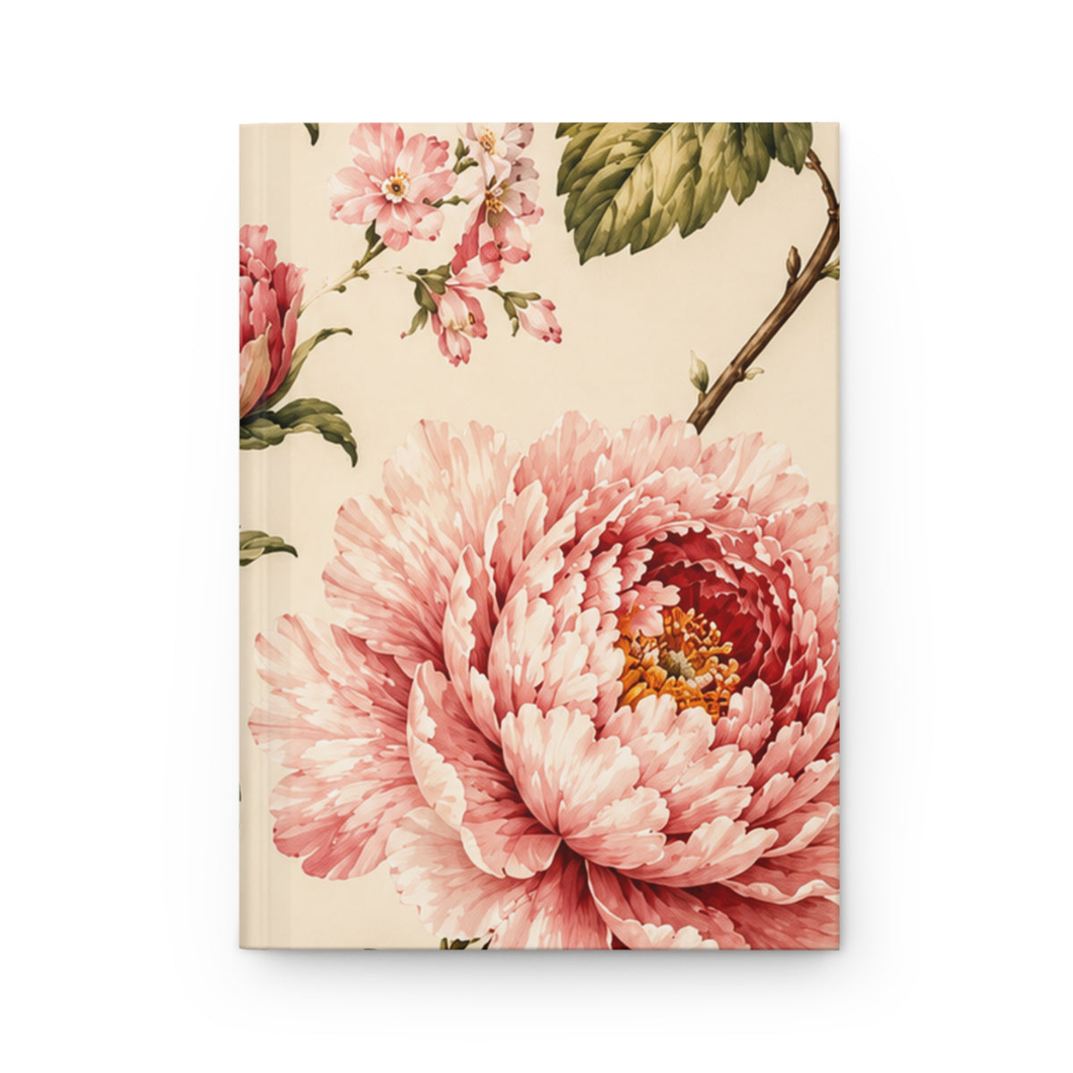 The Bespoke Bambina | Pink Peony | Hardcover Journal