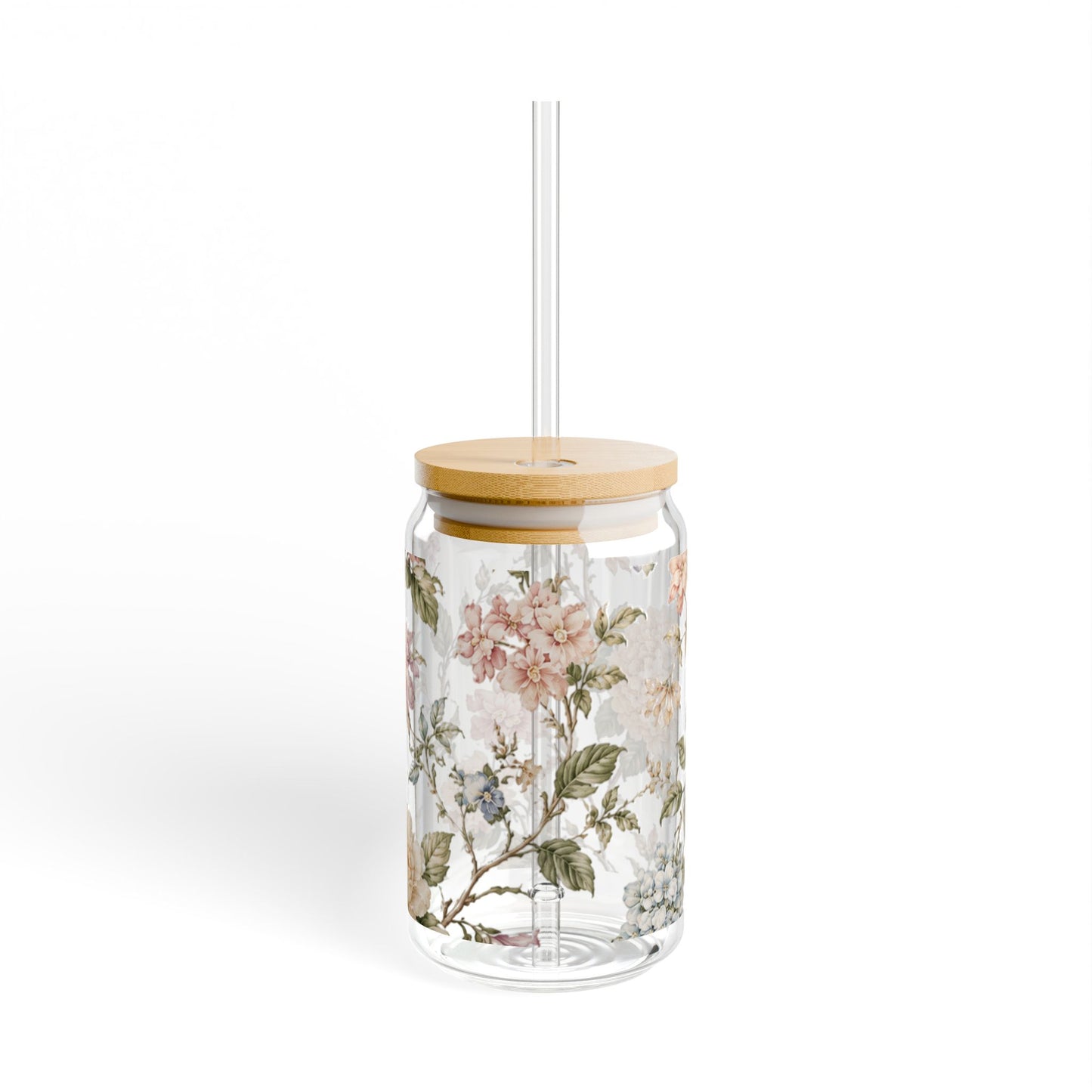 Heirloom Bloom | Sipper Glass, 16oz