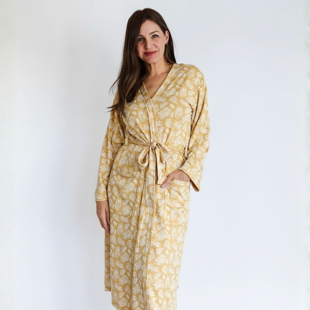 Ladies’ Bamboo Robe | Olive