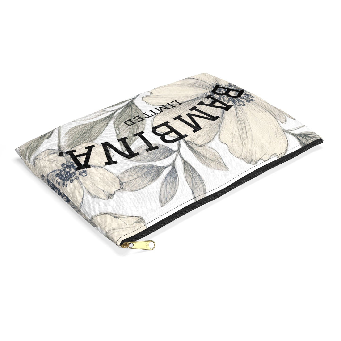 Bespoke Bambina | Gardenia Sketch | Accessory Pouch