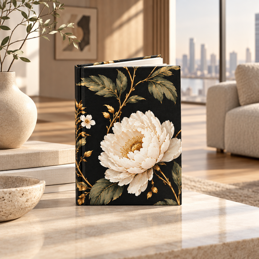 The Bespoke Bambina | Peony Princess | Hardcover Journal