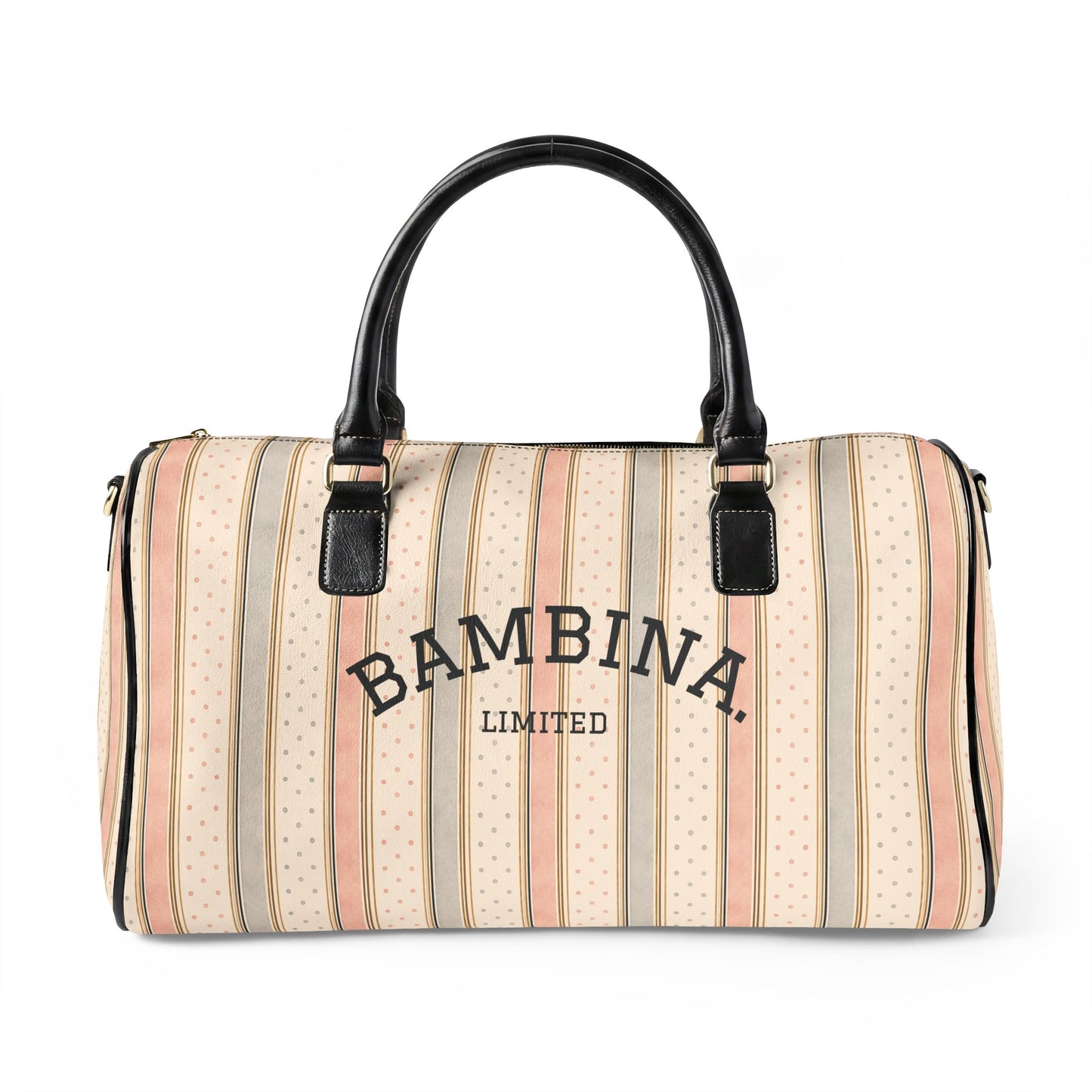The Bespoke Bambina| Faux Leather Travel Bag
