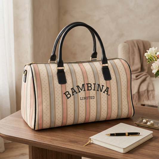 The Bespoke Bambina| Faux Leather Travel Bag