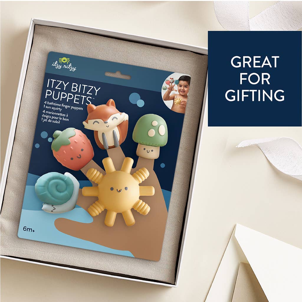 Itzy Ritzy Canada - Itzy Bitzy Puppets™ - Bath + Storytelling Toys: Itzy Friends