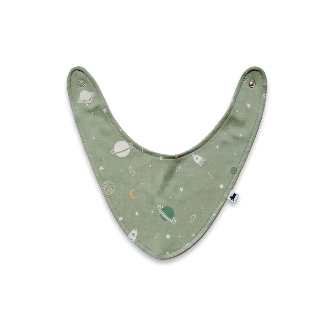 Bamboo Baby Bib | Celestial Floral
