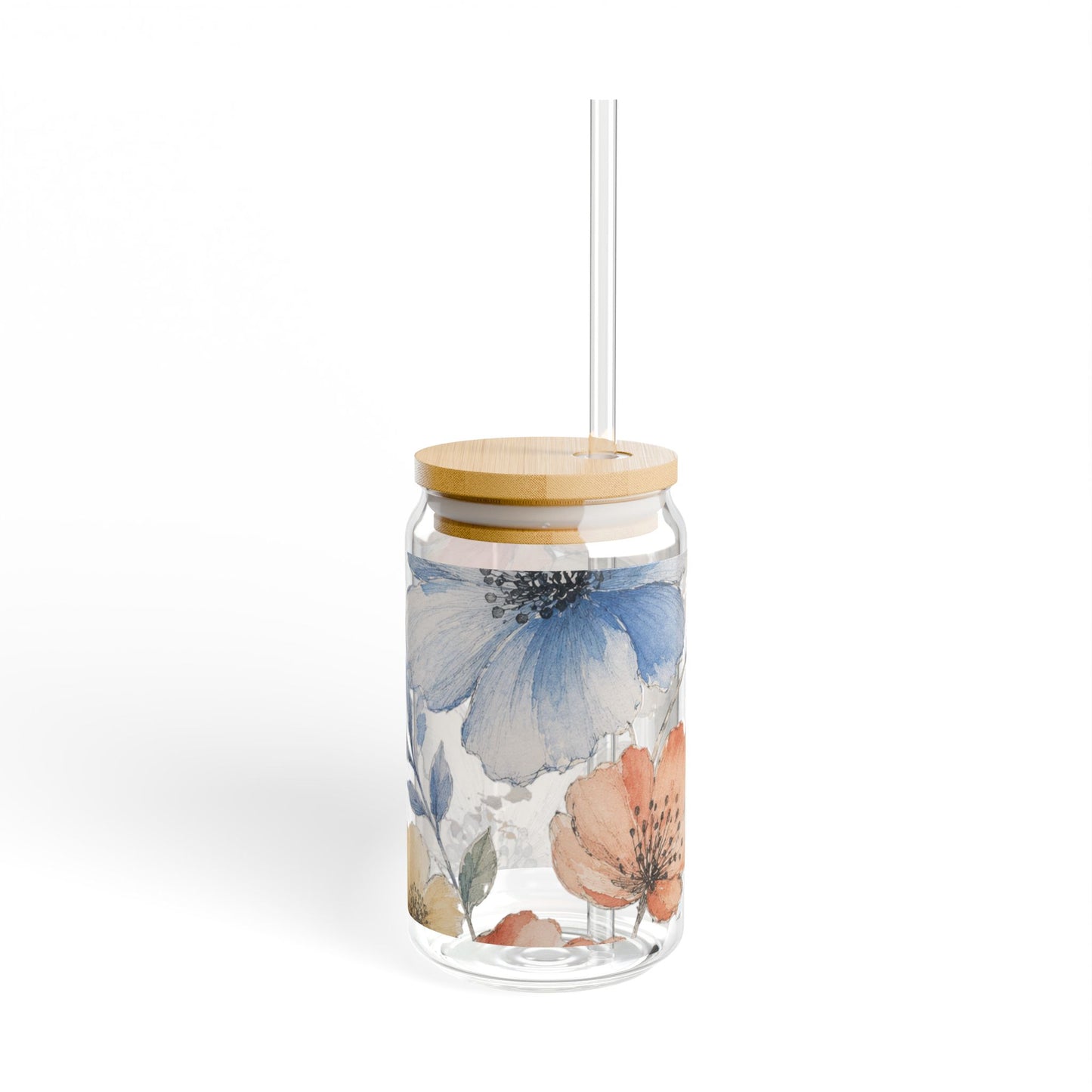 Petal Weave | Sipper Glass, 16oz