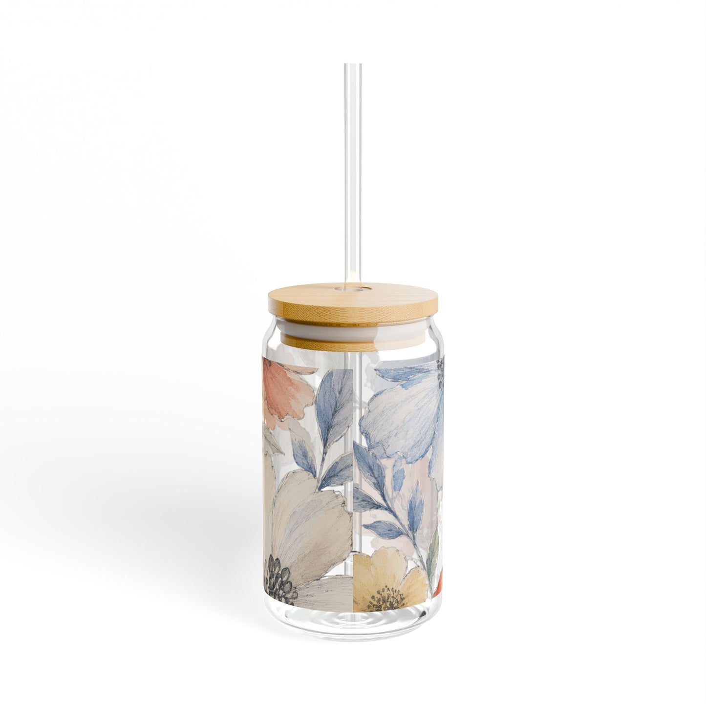 Petal Weave | Sipper Glass, 16oz