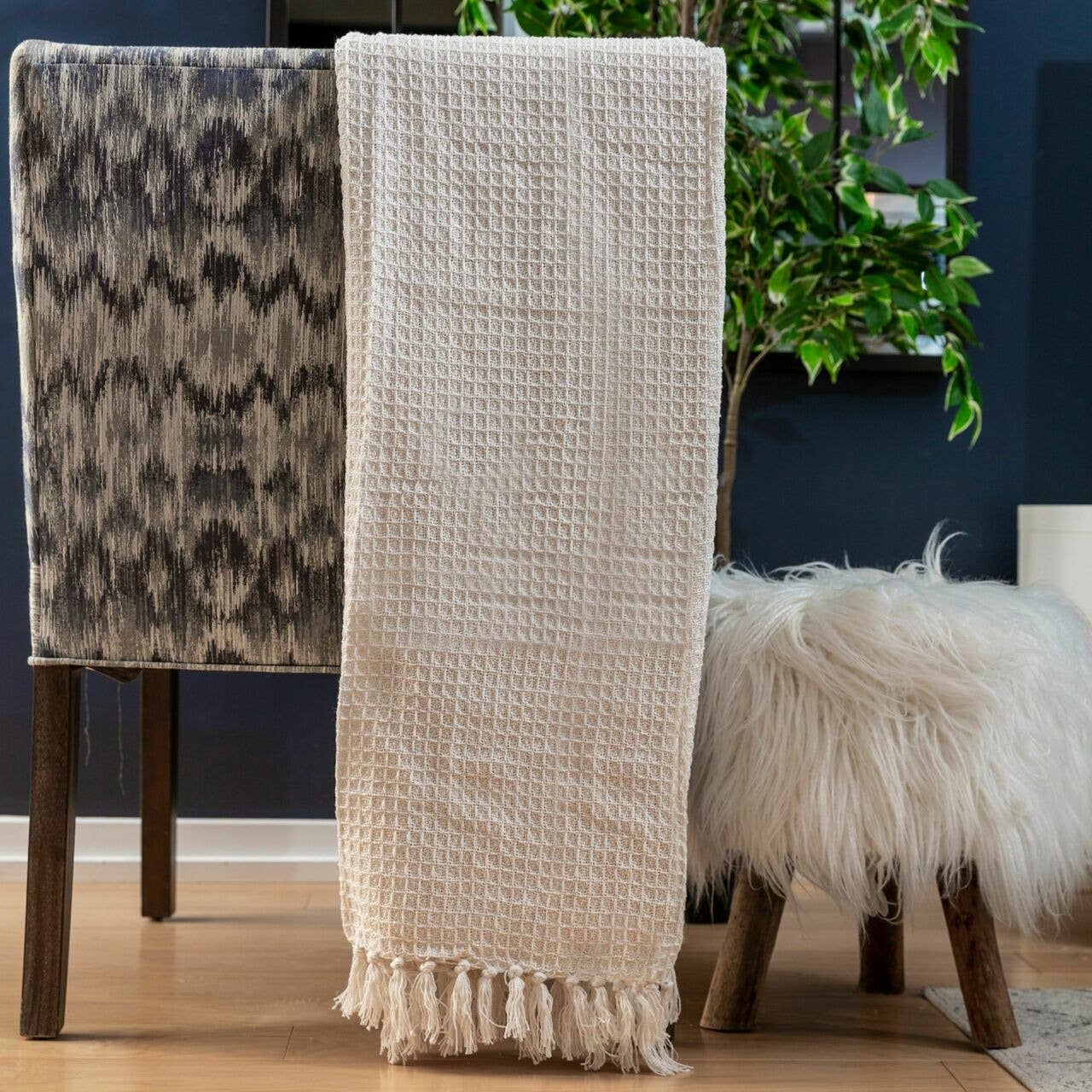 Fabstyles - Fabstyles Honeycomb High Quality Cotton Throw
