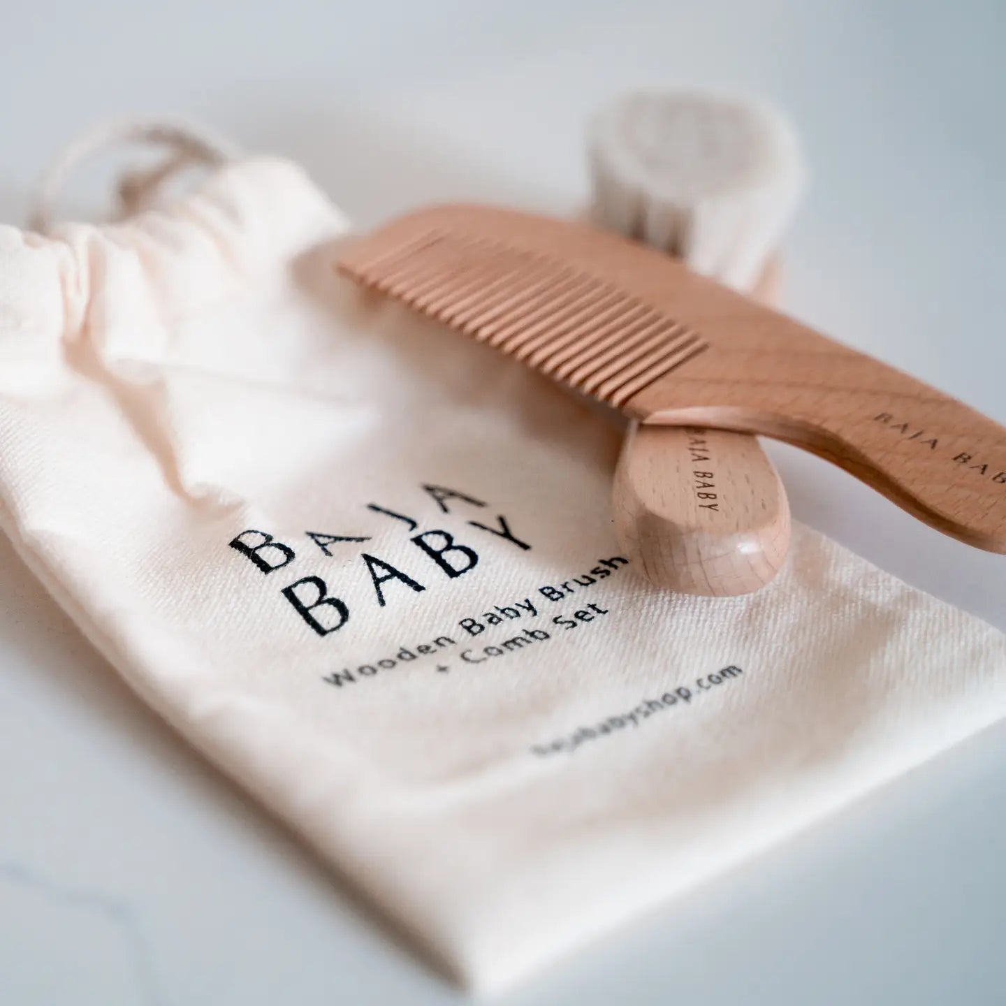 Wooden Brush & Comb Set | BAJA BABY