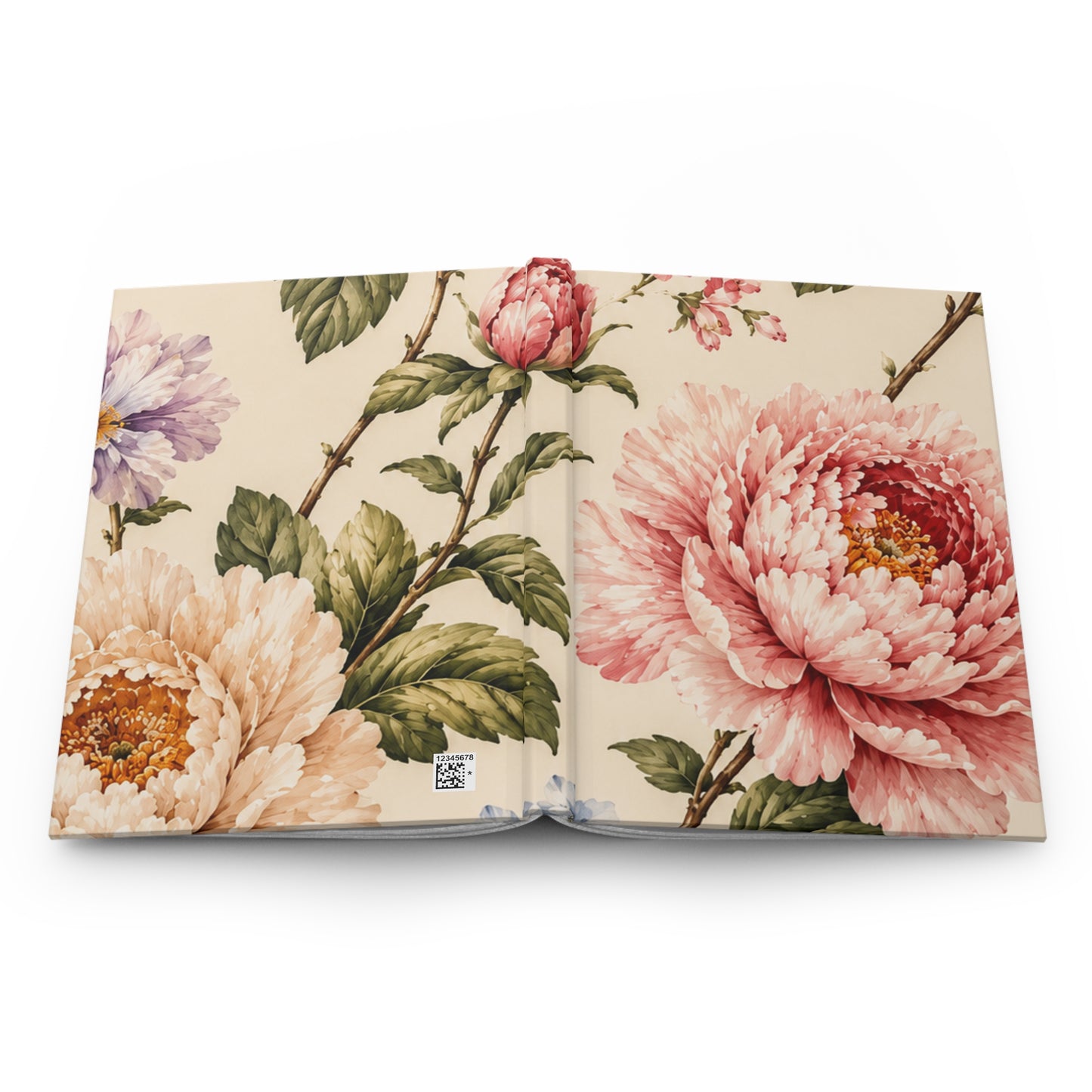 Bespoke Bambina | Pinky Peony | Hardcover Journal
