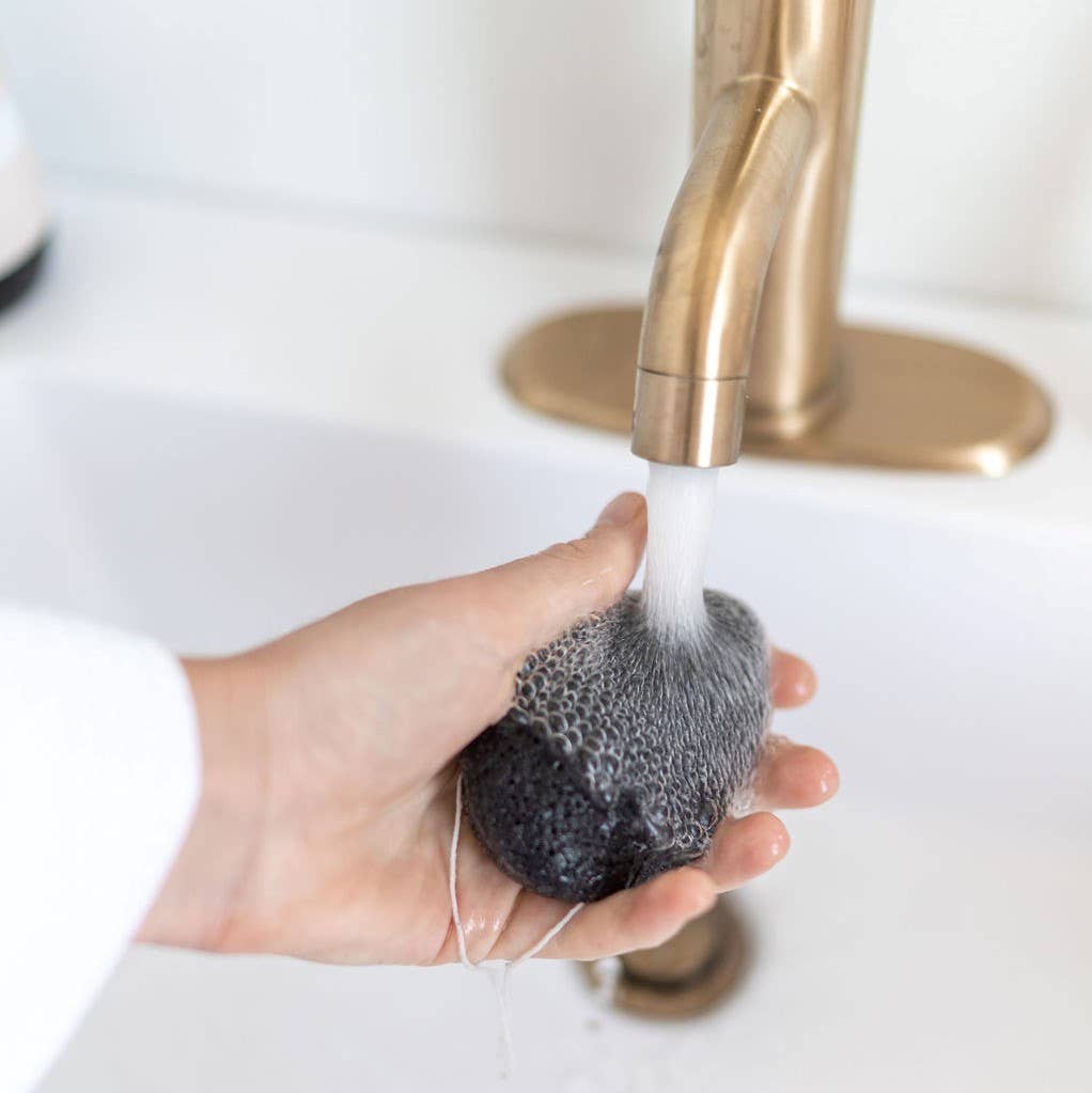 BKIND - Konjac Facial Sponge - Bamboo Charcoal