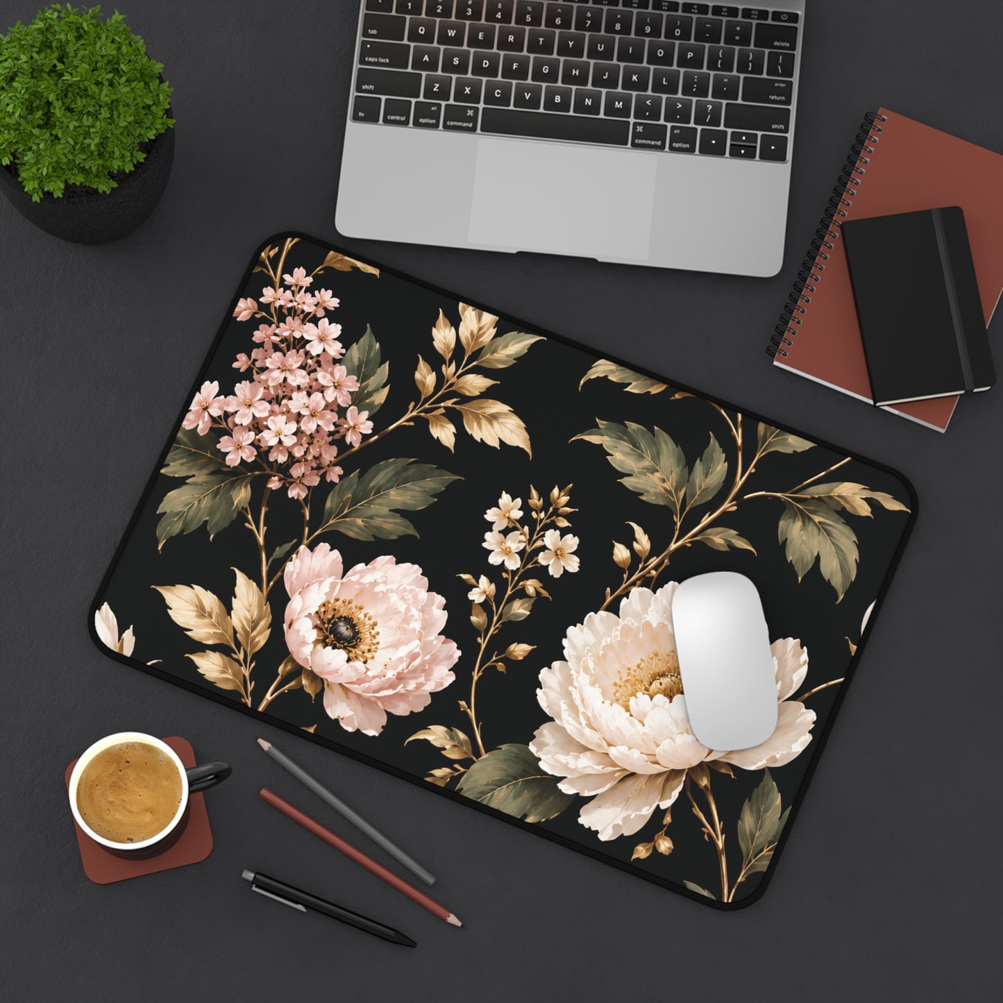 Bespoke Bambina | Peony Princess | Desk Mat