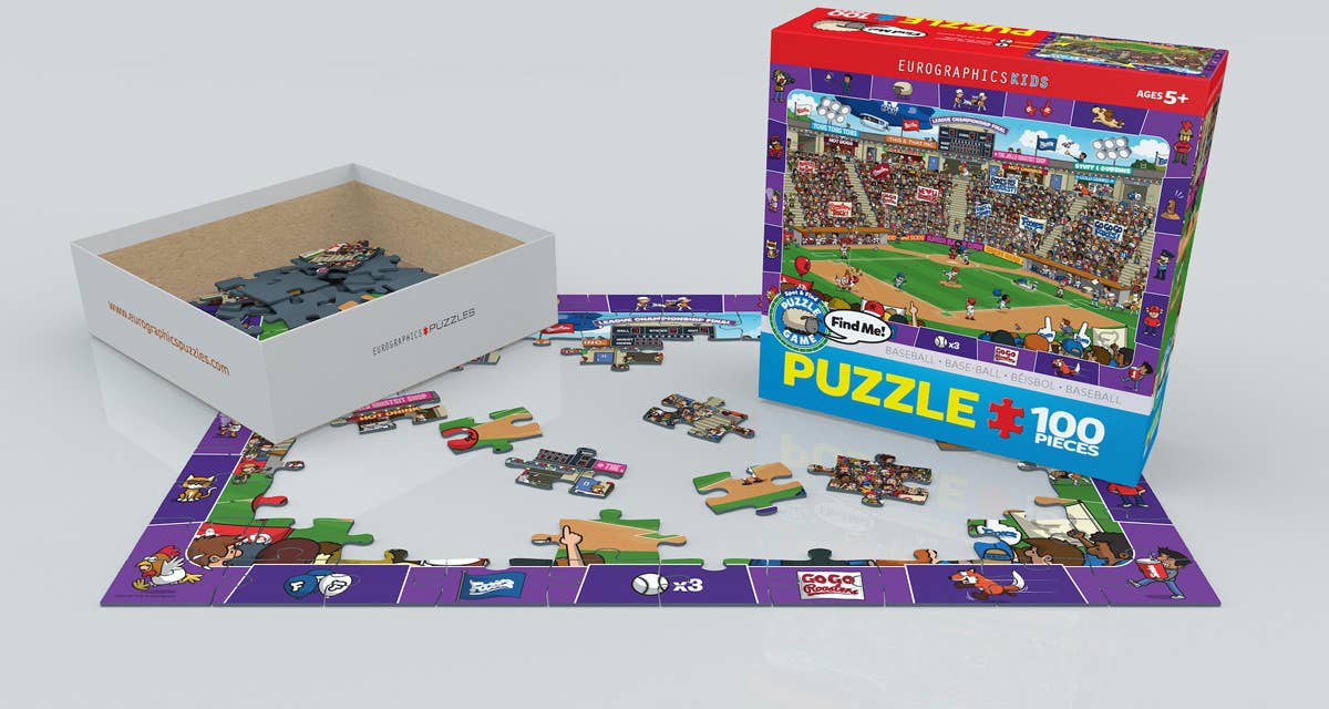Eurographics Puzzles Canada - Baseball - Premium Quality