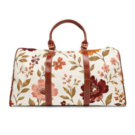 Waterproof Travel Bag | The Bespoke Bambina || Fall Bloom