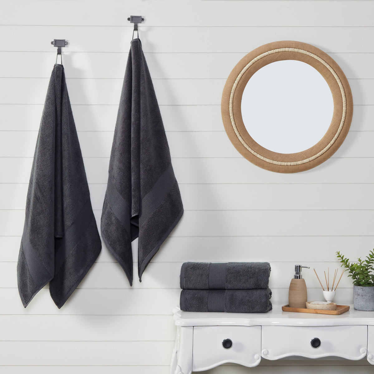 4 Piece Bath Towel Set