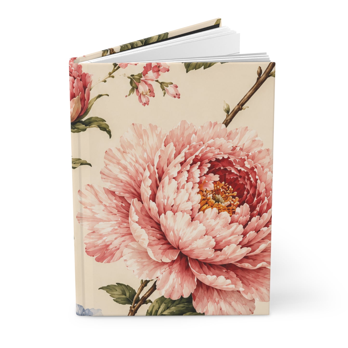 Bespoke Bambina | Pinky Peony | Hardcover Journal
