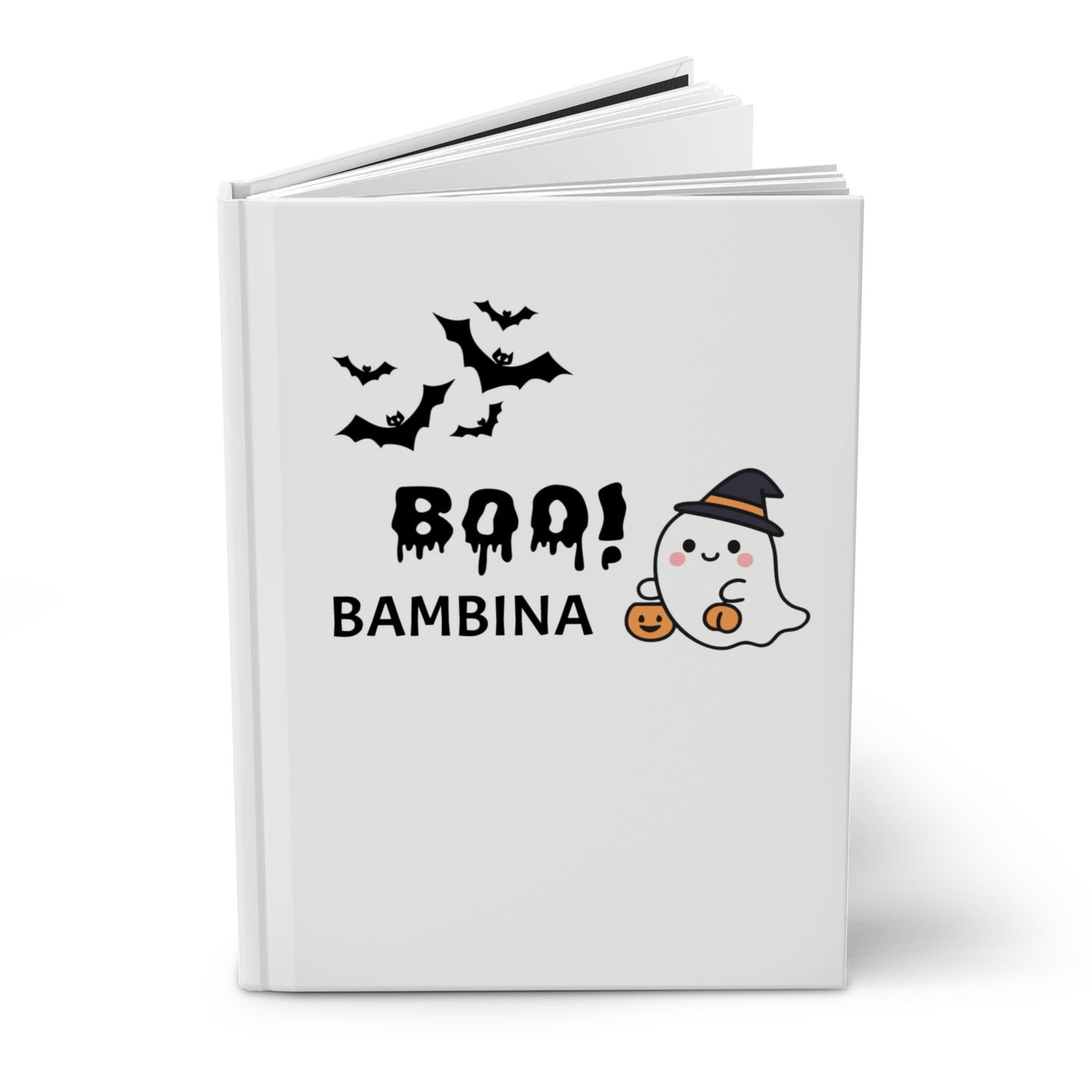 Halloween Ghost | Hardcover Journal | The Bespoke Bambina