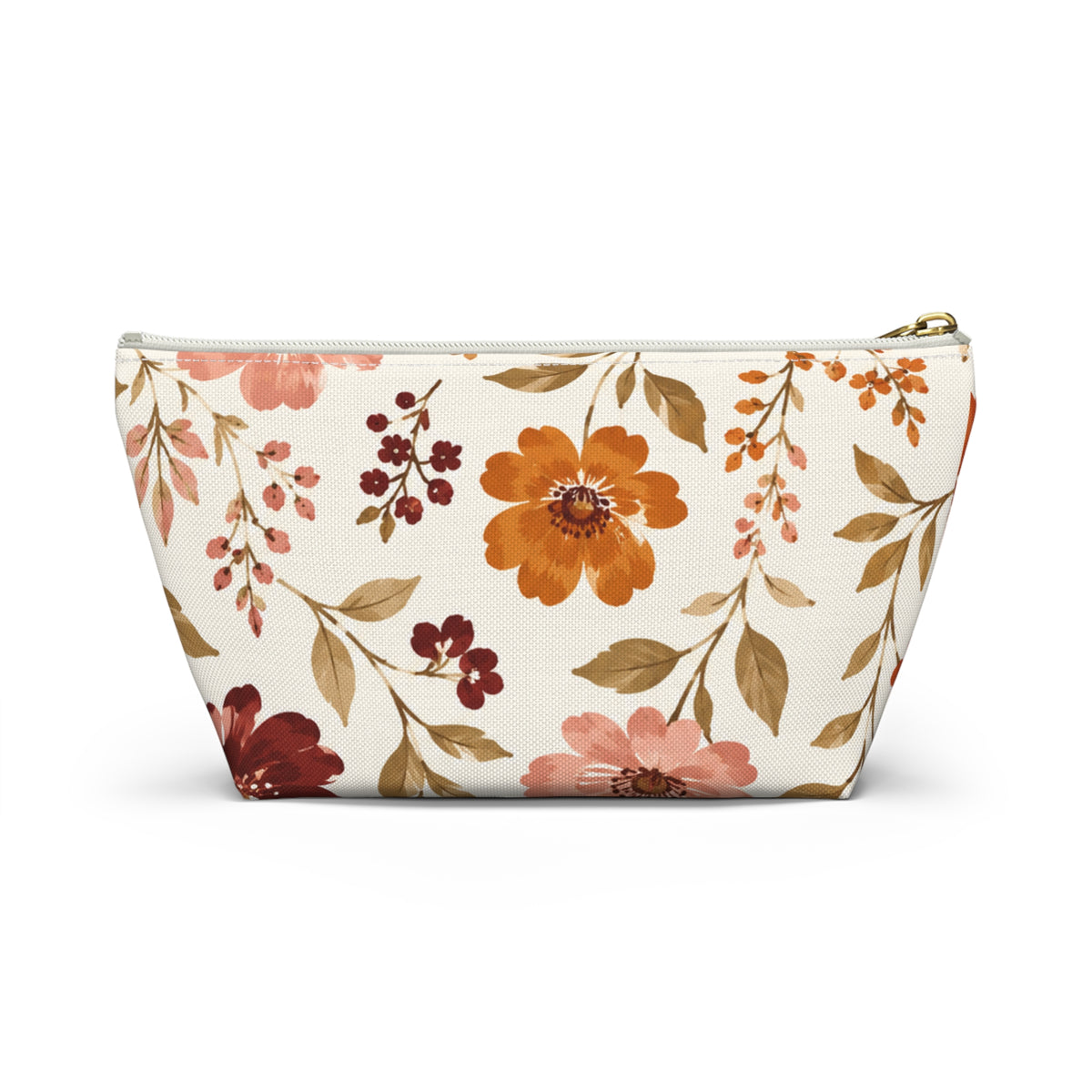 Accessory Pouch w T-bottom| Fall Bloom | The Bespoke Bambina